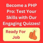 php mcq questions with answers