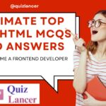 HTML MCQs and Answers