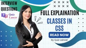 Classes in CSS